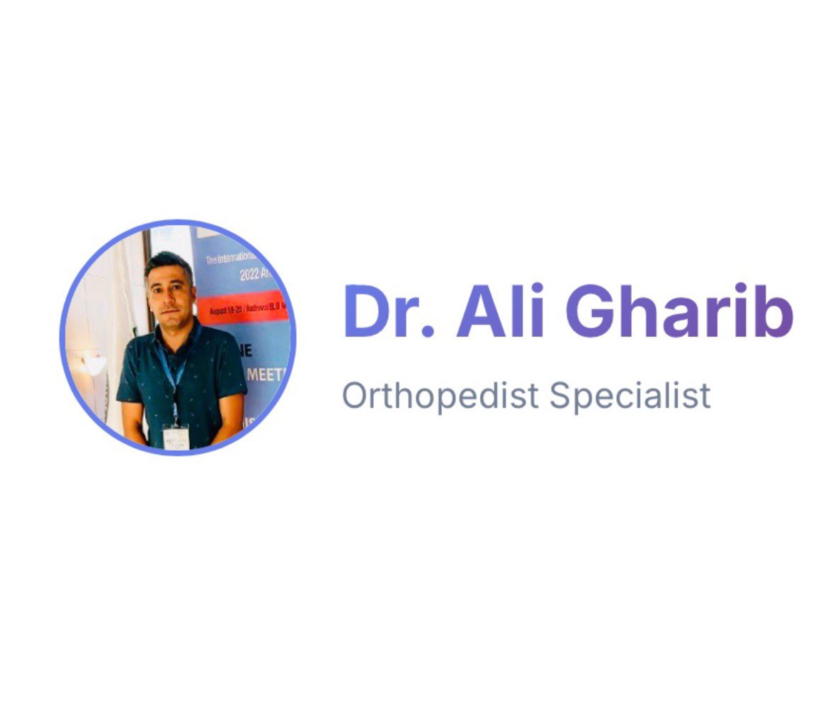 Orthopedist Medical Website Project